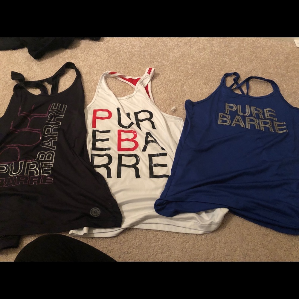 Pure barre tanks